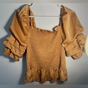 Perfect beach off the shoulder blouse